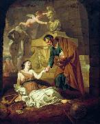 Gerard de Lairesse Gaius Maecenas supporting the arts oil